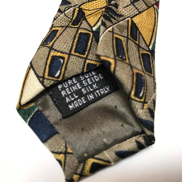 Disney Mickey Mouse & Company Silk Tie NWT Atlas Design Italy - Picture 6 of 6